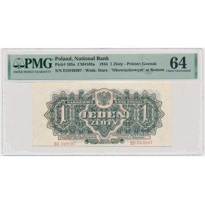 1 zlato 1944 ...owym - EO - PMG 64