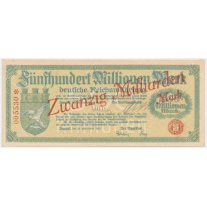 Sopot (Zoppot), 20 Billions Mark 1923