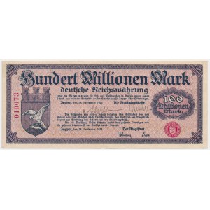 Sopot (Zoppot), 100 million Mark 1923