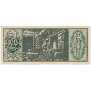 Sopot (Zoppot), 100 million Mark 1923