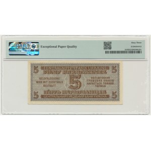 Ukraine, 5 Karbovanez 1942 - PMG 63 EPQ