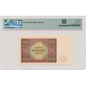 10 złotych 1946 - PMG 66 EPQ