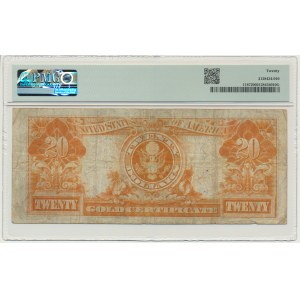 États-Unis, Certificat en or, 20 $ 1922 - Speelman &amp; White - PMG 20