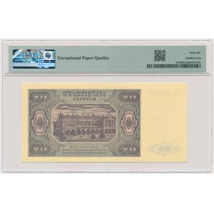 20 złotych 1948 - KE - PMG 66 EPQ