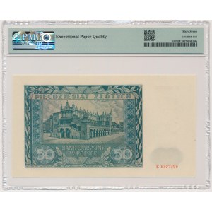 50 złotych 1941 - E - PMG 67 EPQ