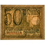 Danzig, 50 Pfennige 1919 - green -