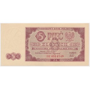 5 złotych 1948 - BR -