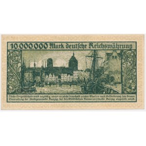 Danzig, 10 milion Mark 1923 - without prefix -