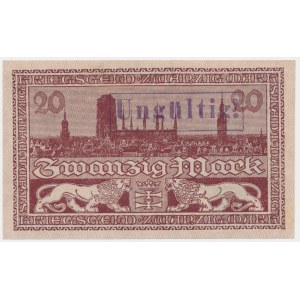 Danzig, 20 Mark 1918