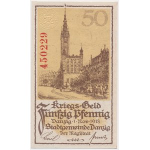 Danzig, 50 Pfennige 1918