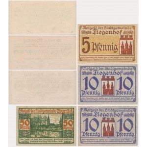 Tiegenhof, 10-50 Pfennig 1917-21 (7 pcs.)