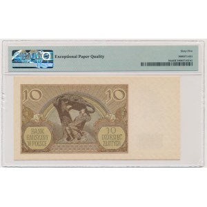 10 złotych 1940 - L. - London Counterfeit - PMG 65 EPQ