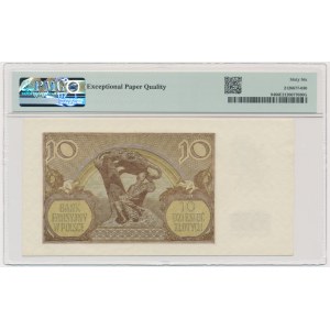 10 złotych 1940 - J - PMG 66 EPQ