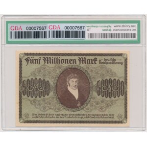 Sopot (Zoppot), 5 million Mark 1923 - GDA 64 EPQ