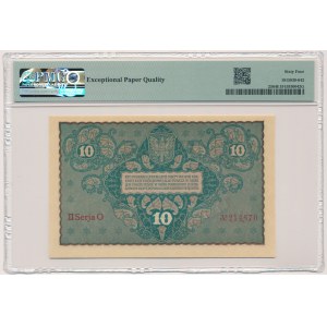 10 marek 1919 - II Serja O - PMG 64 EPQ