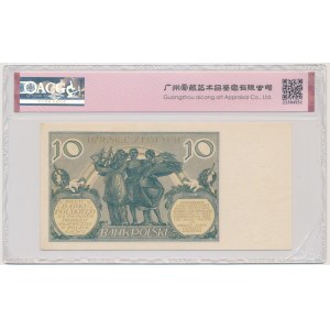 10 złotych 1929 - Ser.EJ. - ACG 60 EPQ