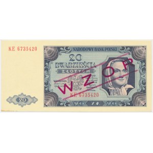 20 złotych 1948 - WZÓR - KE -