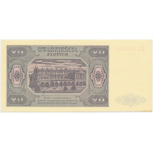 20 złotych 1948 - WZÓR - KE -
