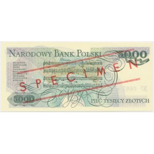 5.000 złotych 1986 - WZÓR - AY 0000000 - No.0667 -