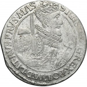 Sigismund III Vasa, 1/4 Thaler Bromberg 1621 - PRVS MAS