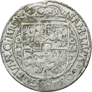 Sigismund III Vasa, 1/4 Thaler Bromberg 1621 - PRVS MAS