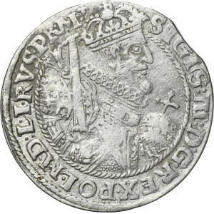 Sigismund III Vasa, 1/4 Thaler Bromberg 1622 - PR M