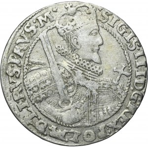 Sigismund III Vasa, 1/4 Thaler Bromberg 1622 - PRVS M