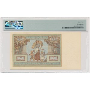 20 złotych 1931 - DT. - PMG 64
