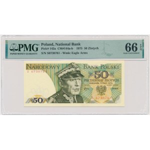 50 złotych 1975 - S - PMG 66 EPQ