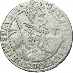 Sigismund III Vasa, 1/4 Thaler Bromberg 1622 - PRVS M