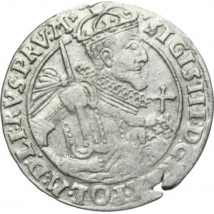 Sigismund III Vasa, 1/4 Thaler Bromberg 1623 - PRV M