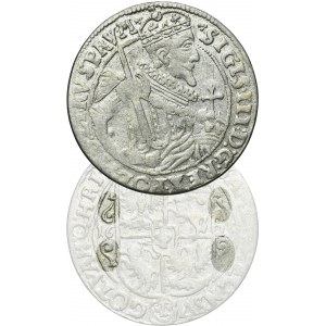 Sigismund III Vasa, 1/4 Thaler Bromberg 1623 - PRV M - RARE