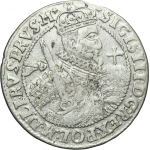 Sigismund III Vasa, 1/4 Thaler Bromberg 1623 - PRVS M
