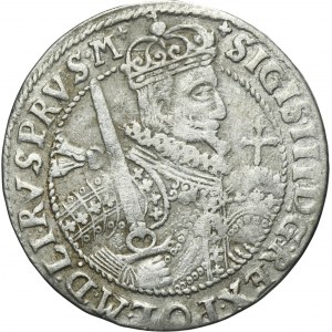 Sigismund III Vasa, 1/4 Thaler Bromberg 1623 - PRVS M