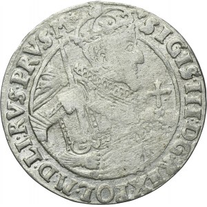 Sigismund III Vasa, 1/4 Thaler Bromberg 1623 - PRVS M