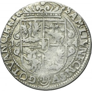Sigismund III Vasa, 1/4 Thaler Bromberg 1624 - PRV M