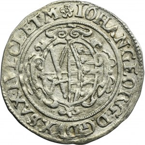 Germany, Saxony, Johann Georg I, Groschen Dresden 1629 HI
