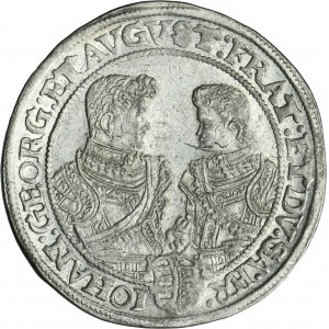 Germany, Saxony, Christian II, Johann Georg I and August, Thaler Dresden 1606