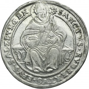Austria, Archbishopric of Salzburg, Michael von Kuenburg, Guldiner 1555 - RARE