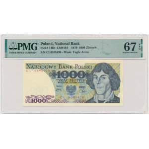 1.000 złotych 1979 - CL - PMG 67 EPQ