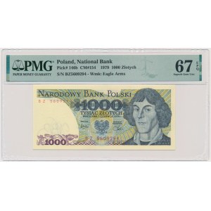 1.000 złotych 1979 - BZ - PMG 67 EPQ