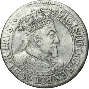 Sigismund III Vasa, 1/4 Thaler Danzig 1617 - PRVS:⠛ - RARE