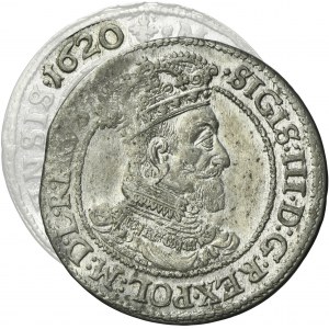 Sigismund III Vasa, 1/4 Thaler Danzig 1620 SB - RARE