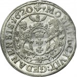 Sigismund III Vasa, 1/4 Thaler Danzig 1620 SB - RARE