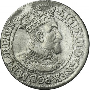 Sigismund III Vasa, 1/4 Thaler Danzig 1621 - PRVS:⠛ - RARE