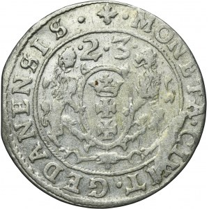 Sigismund III Vasa, 1/4 Thaler Danzig 1623 - PR•