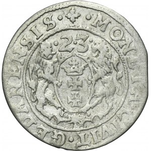Sigismund III Vasa, 1/4 Thaler Danzig 1623 - PR•
