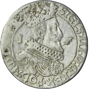 Sigismund III Vasa, 1/4 Thaler Danzig 1624/3 - PR•