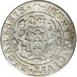 Sigismund III Vasa, 1/4 Thaler Danzig 1624/3 - PR•