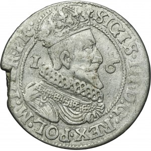 Sigismund III Vasa, 1/4 Thaler Danzig 1624/3 - PR•